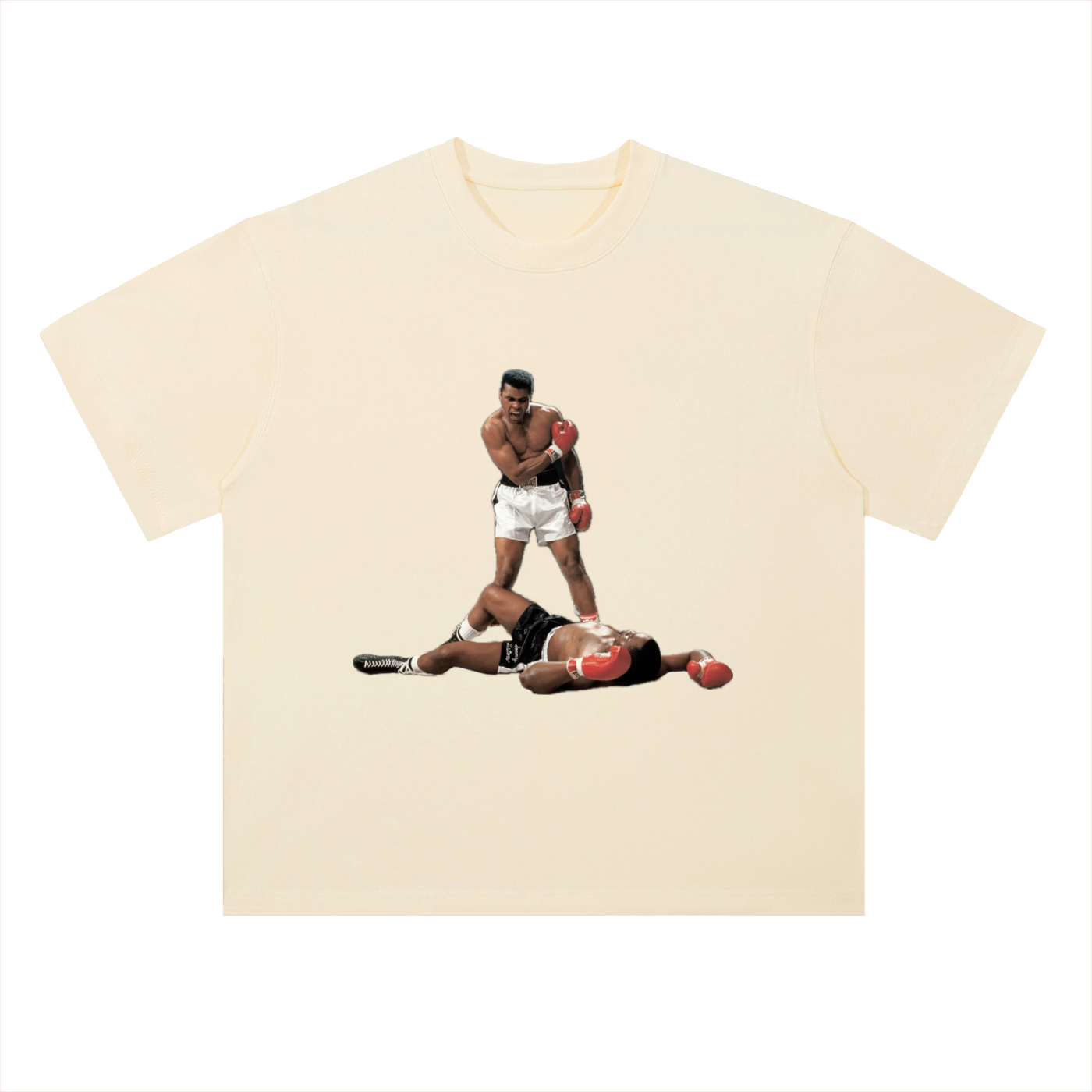 Heavyweight Drop Shoulder Cotton T-Shirt Muhammad Ali