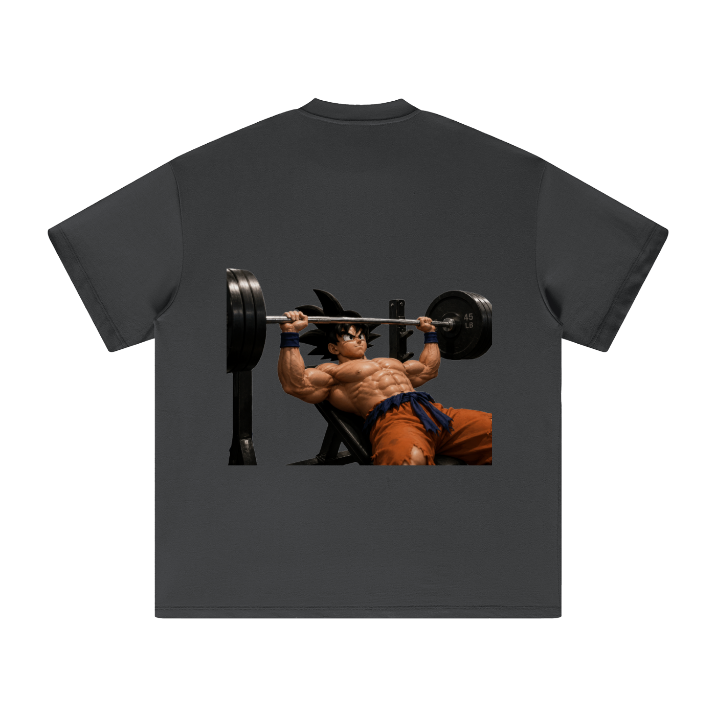 Heavyweight Earth Tone T-Shirt Goku gym