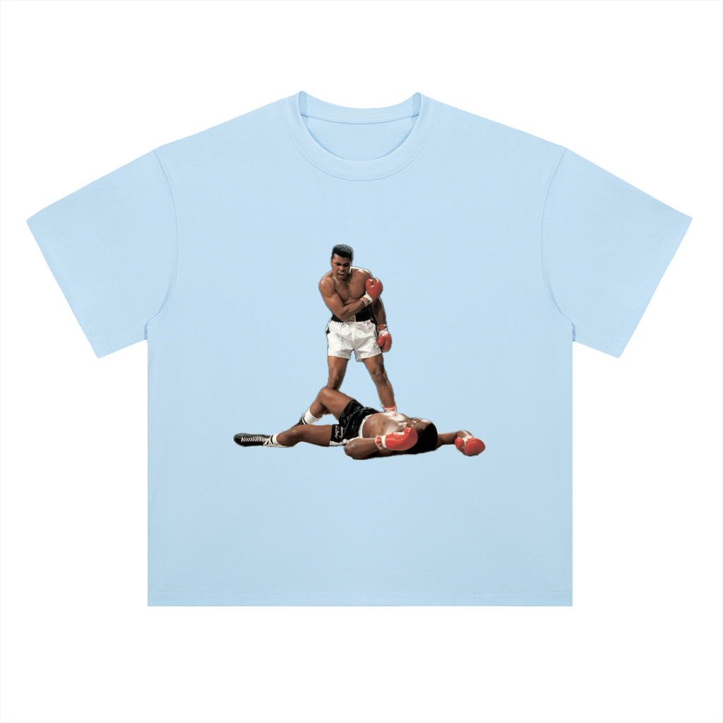 Heavyweight Drop Shoulder Cotton T-Shirt Muhammad Ali