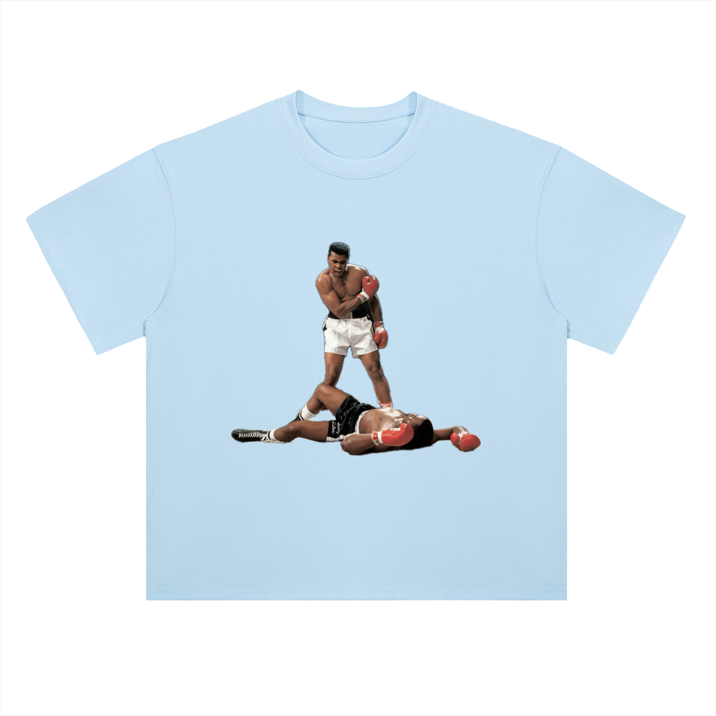 Heavyweight Drop Shoulder Cotton T-Shirt Muhammad Ali
